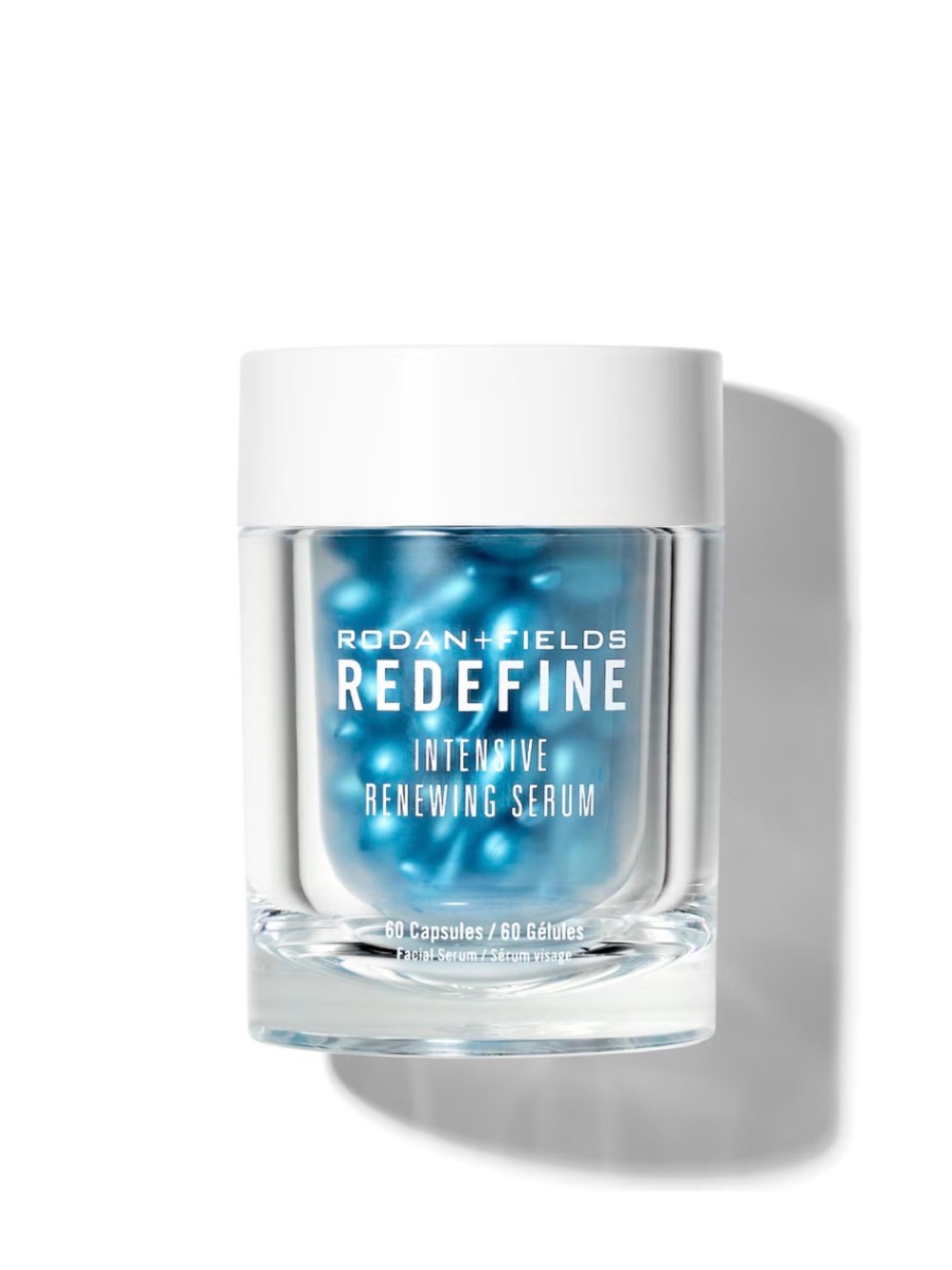 Rodan + Fields REDEFINE Intensive Renewing Serum - Blue Capsules with White Cap